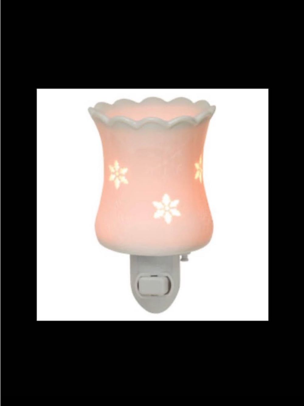 Scentsy snowflake plug in warmer